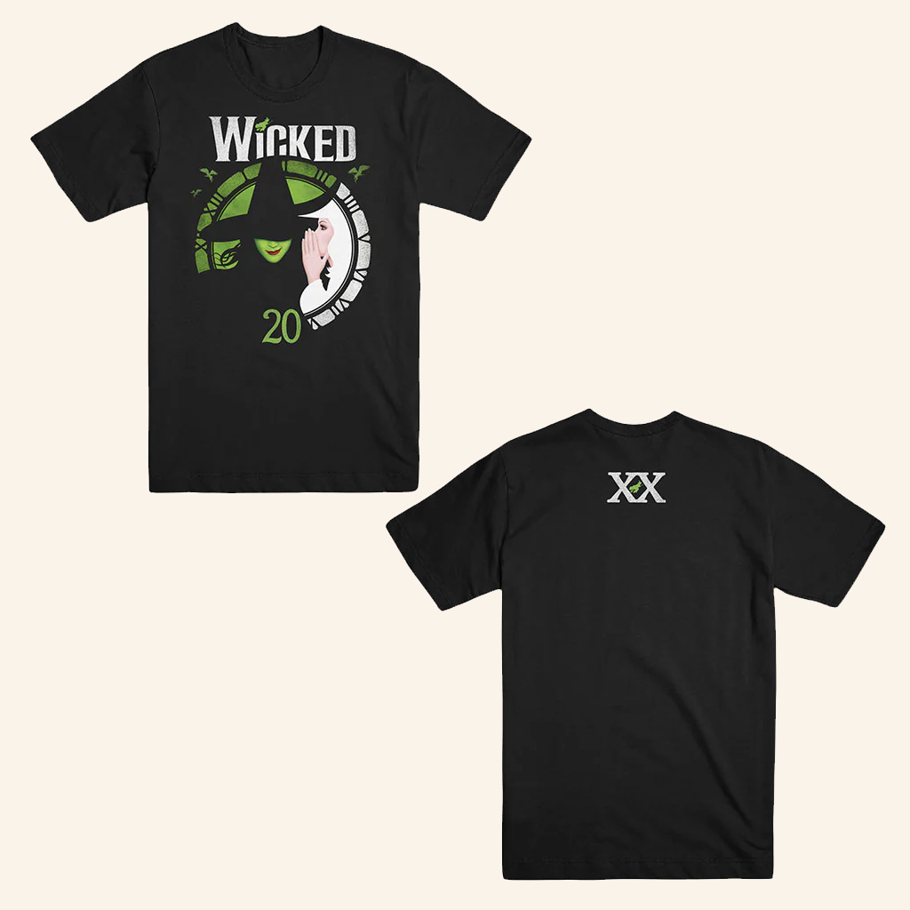 Wicked The Musical Merch Wicked 20th Anniversary T-Shirt Gifts For Besties