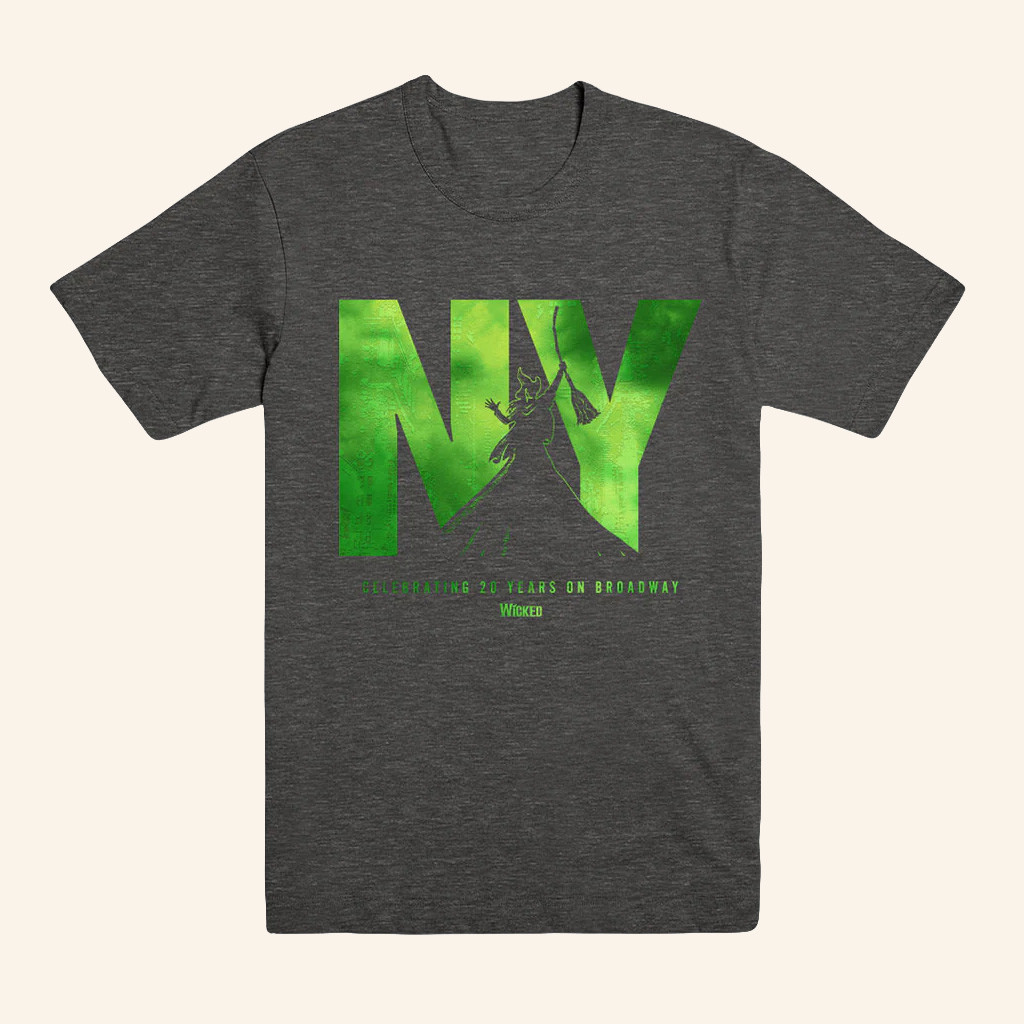 Wicked The Musical Merch Wicked 20th NYC T-Shirt Gifts For Music Enthusiasts Wicked The Musical Merch Wicked 20th NYC T-Shirt Gifts For Music Enthusiasts