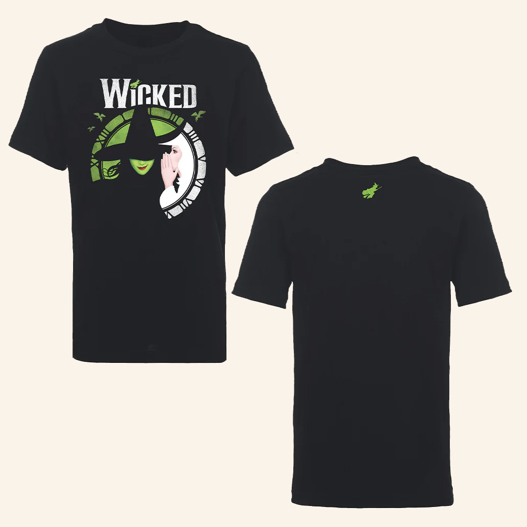 Wicked The Musical Merch Wicked Distressed Clock T-Shirt Birthday Present For Music Lovers Wicked The Musical Merch Wicked Distressed Clock T-Shirt Birthday Present For Music Lovers