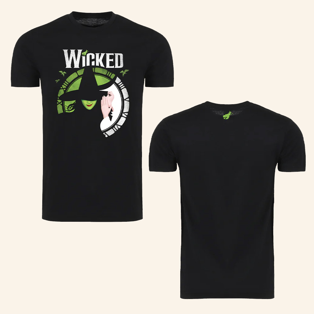 Wicked The Musical Merch Wicked Distressed Clock T-Shirt Music Lover Gift Ideas For Him Wicked The Musical Merch Wicked Distressed Clock T-Shirt Music Lover Gift Ideas For Him