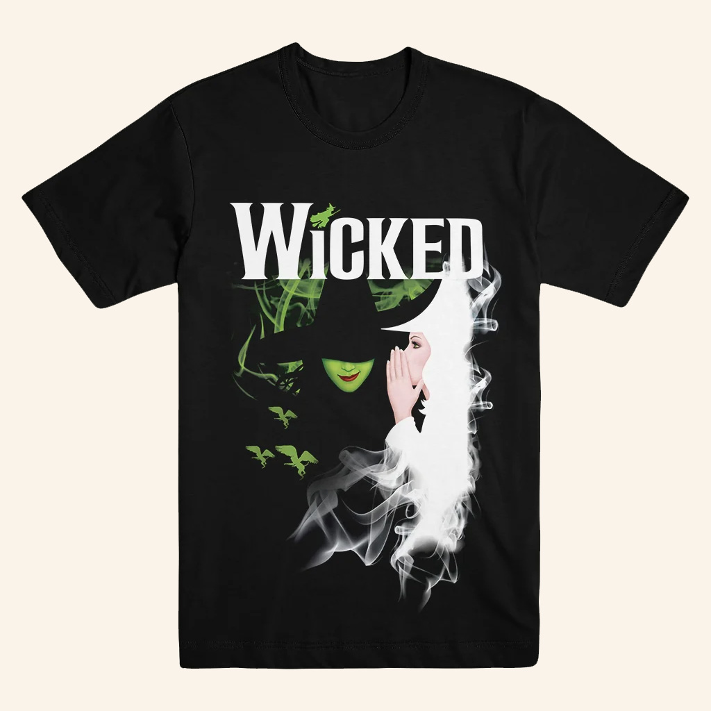Wicked The Musical Merch Wicked Smoke Key Art Shirt Gifts For Music Fans Wicked The Musical Merch Wicked Smoke Key Art Shirt Gifts For Music Fans