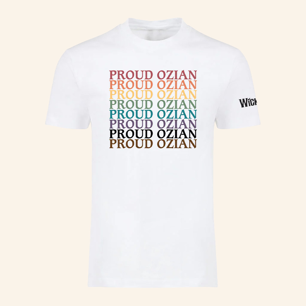 Wicked The Musical Merch Wicked x Gay Pride Apparel Proud Ozian T-Shirt Gifts For Besties Wicked The Musical Merch Wicked x Gay Pride Apparel Proud Ozian T-Shirt Gifts For Besties