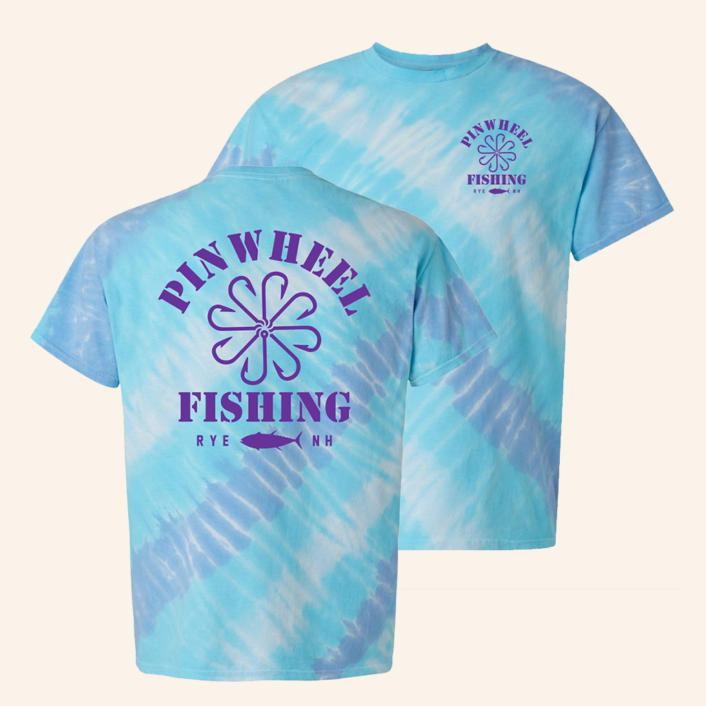 Wicked Tuna Gear Merch Pinwheel Hooks Tie Dye T-Shirt Gifts For Fishing Lovers Wicked Tuna Gear Merch Pinwheel Hooks Tie Dye T-Shirt Gifts For Fishing Lovers