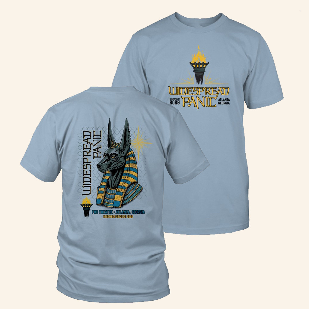 Widespread Merch Anubis Event Shirt Widespread Panic T-Shirt Gift For Rock Lover