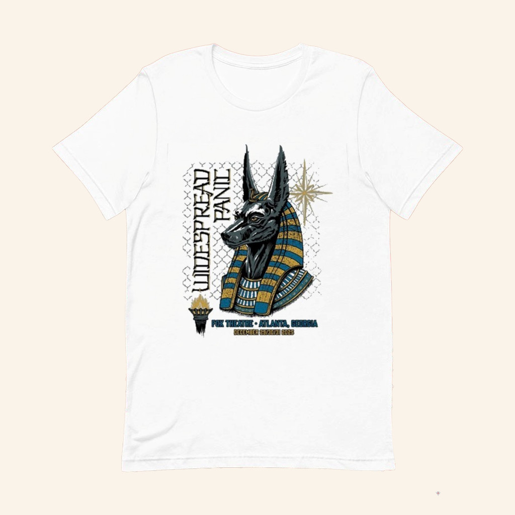 Widespread Panic Fox Theatre Atlanta Georgia Dec 29 30 31 2025 Anubis T-Shirt Fan Merch Gifts