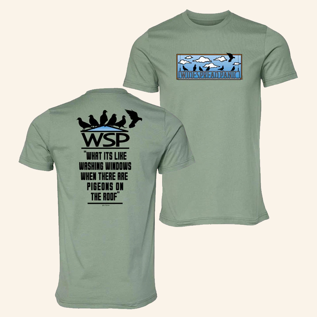 Widespread Panic Merch Pigeons T-Shirt Christmas Presents For Him Widespread Panic Merch Pigeons T-Shirt Christmas Presents For Him