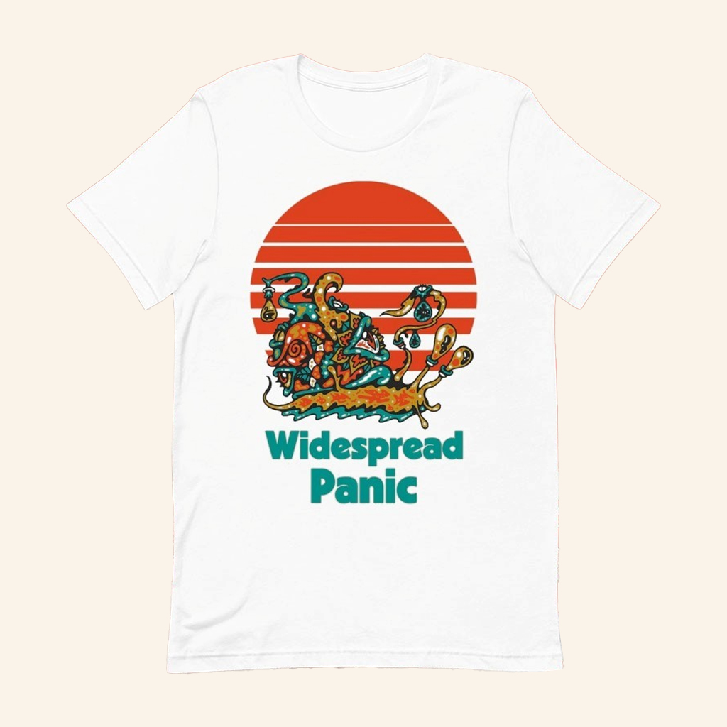 Widespread Panic Snail T-Shirt Widespread Panic Merch Gifts For Rock Lovers