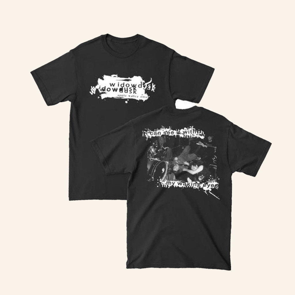 Widowdusk Merch Apple Valley Emo Black T-Shirt Present For Husband Widowdusk Merch Apple Valley Emo Black T-Shirt Present For Husband