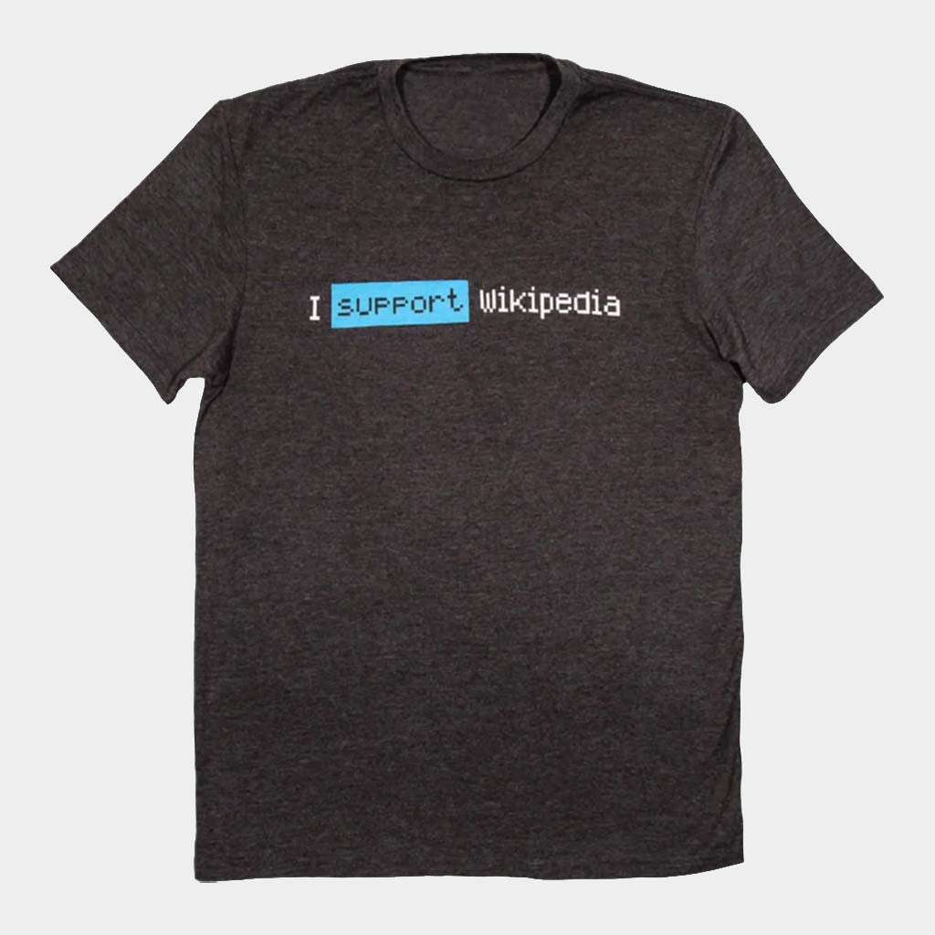 Wikipedia Merch I Support Wikipedia Box T-Shirt Gift Ideas For Him Wikipedia Merch I Support Wikipedia Box T-Shirt Gift Ideas For Him