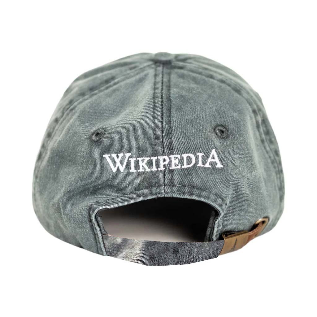 Wikipedia Merch W Classic Wikipedia Hat Embroidered Gift Ideas For Brother
