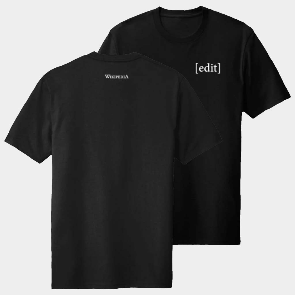 Wikipedia Merch Wikipedia Edit Shirt Gift Ideas For Husband