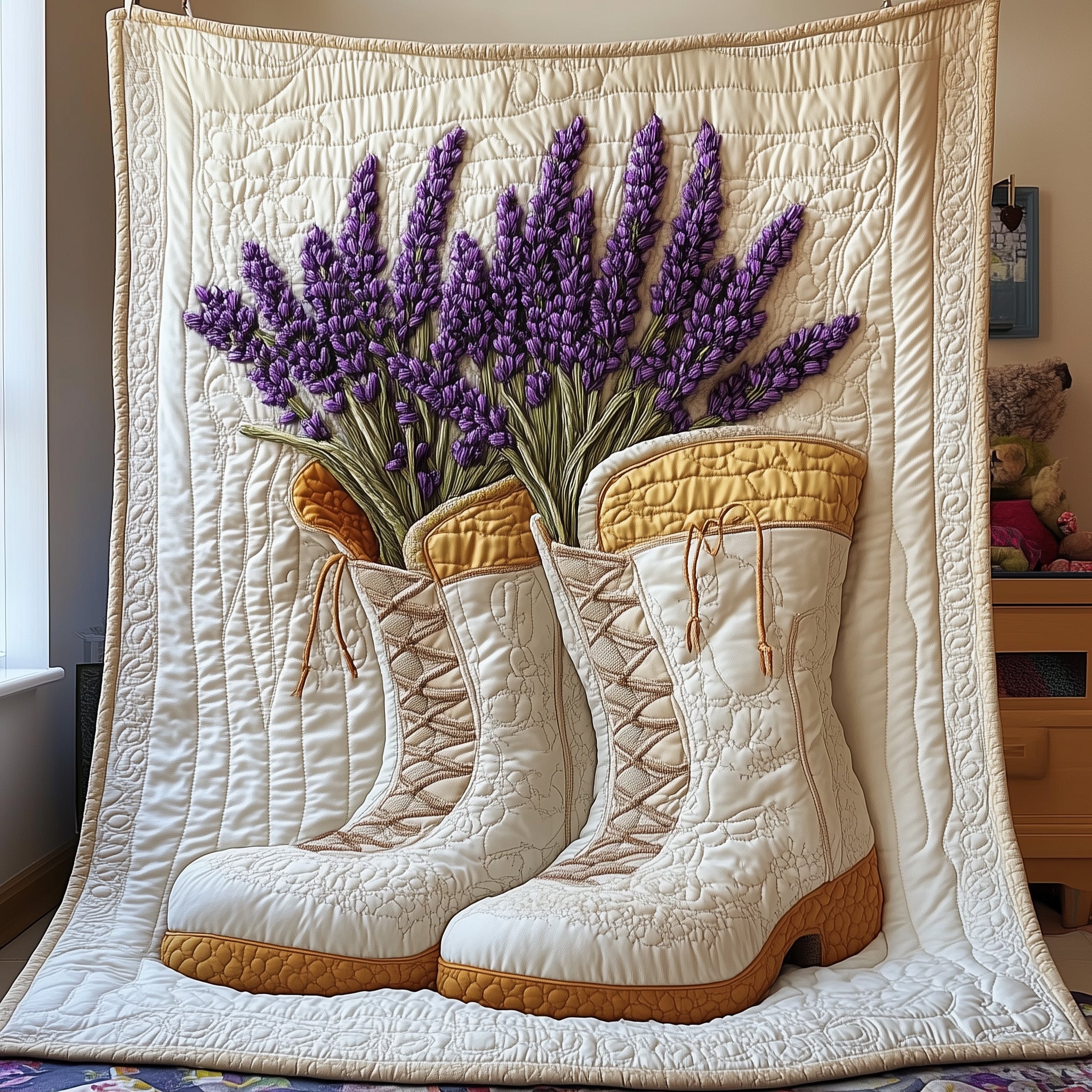 Wild And Feminine Quilted Blanket Best Couch Throw BlanketTop 10 Christmas Gifts For Women