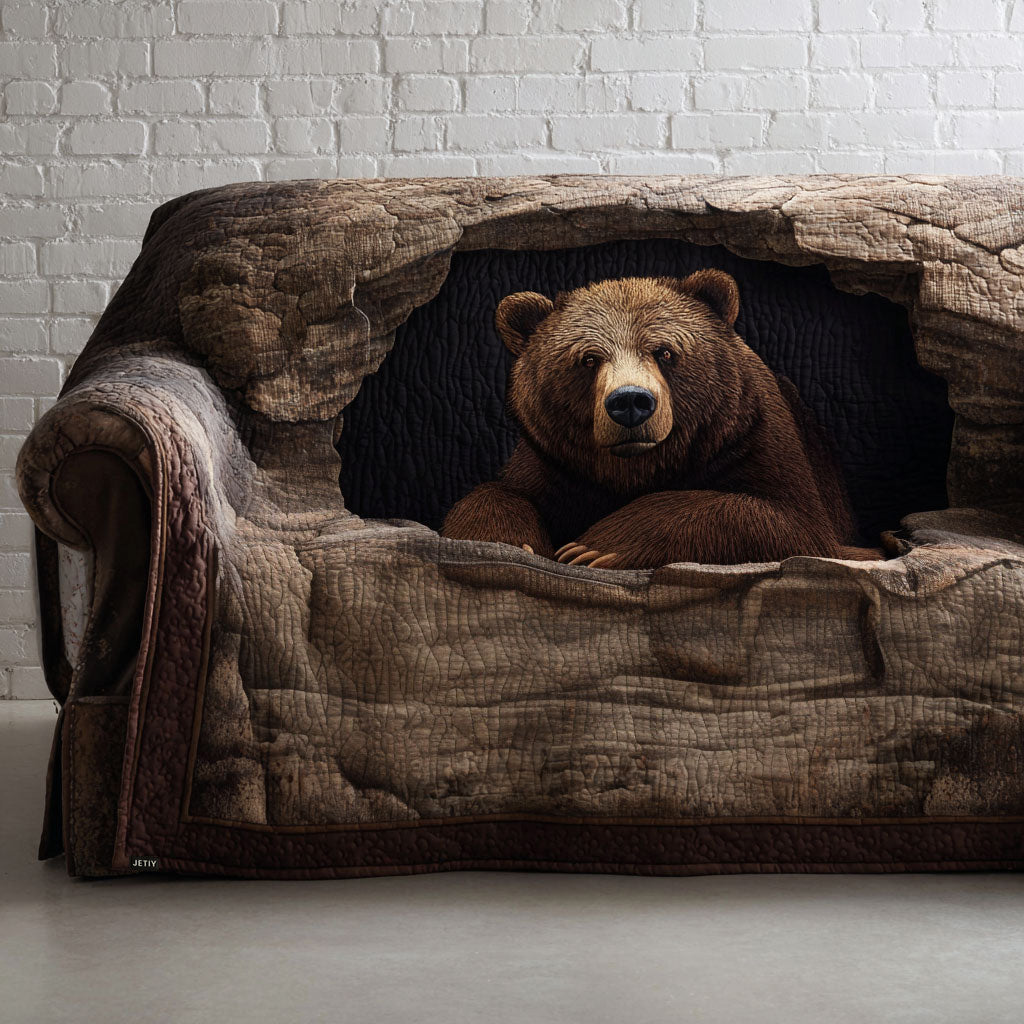 Wild Animal Quilted Sofa Cover Couch Slipcovers Best Gift For Camper