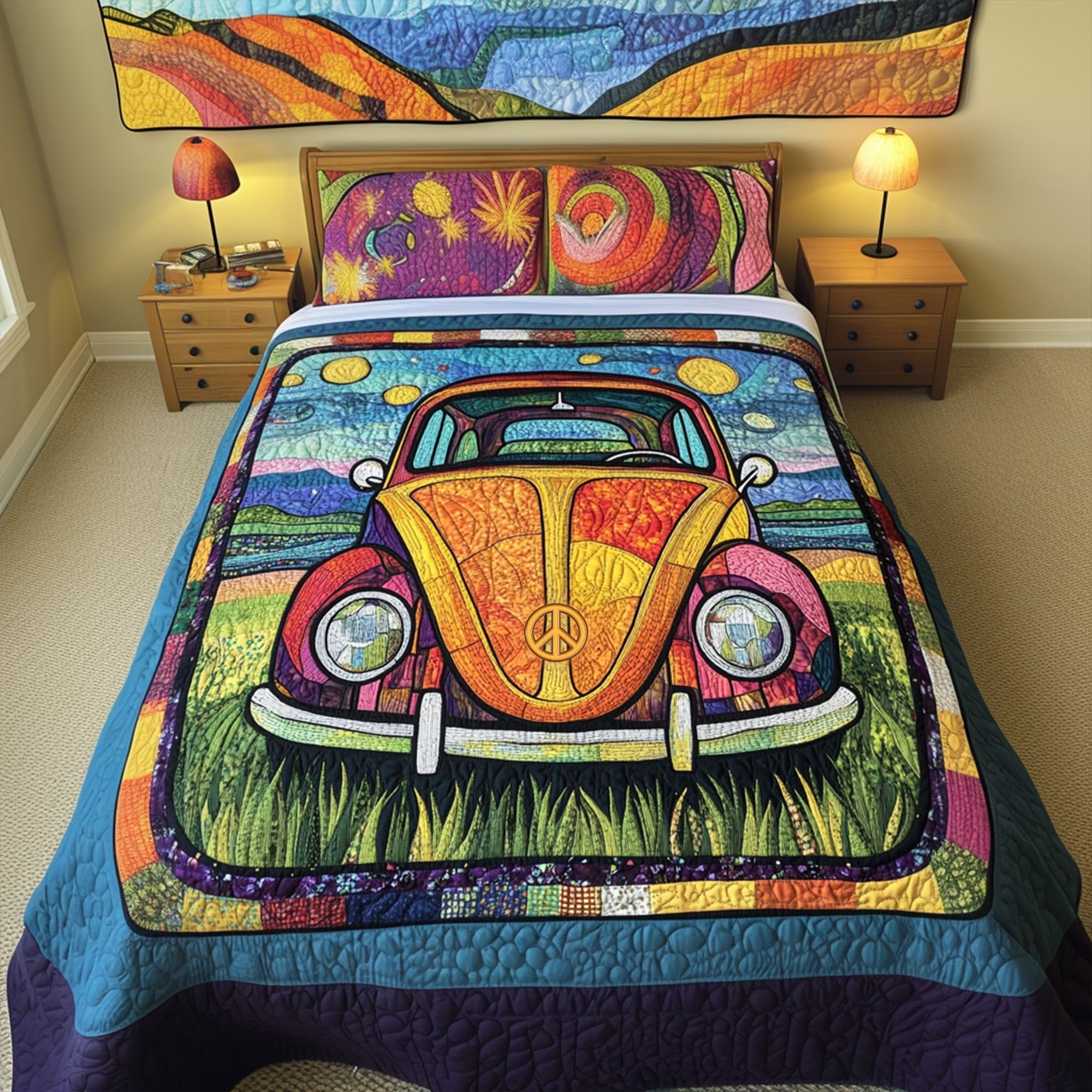 Wild Bug Love Quilted Bedding Set Bedroom Decor Ideas Christmas Ideas For Hippies
