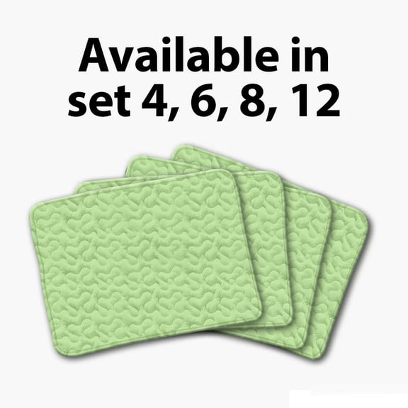 Wild Plains Quilted Place Mat Modern Holiday Decor