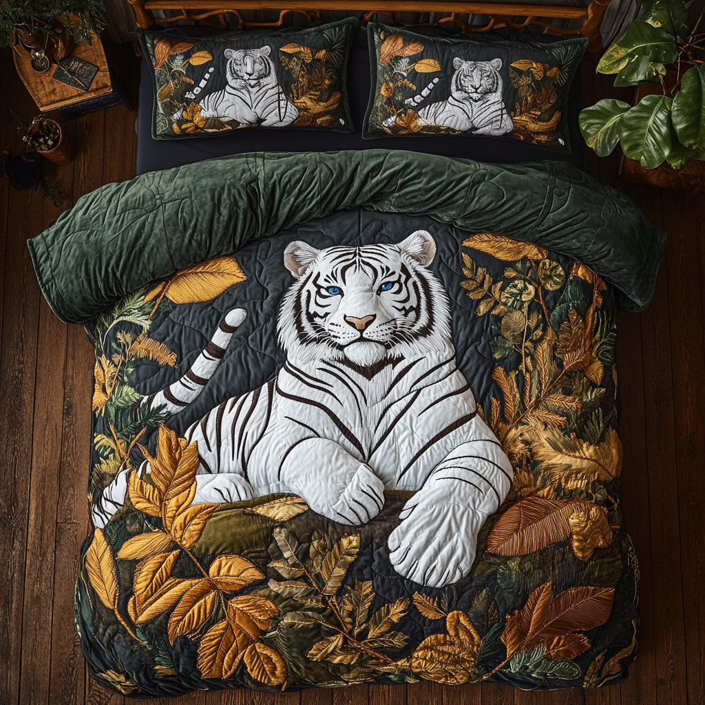 Wild Serenity Quilted Bedding Set Duvet Cover Bedspread  Bedroom Decor Gifts For Ladies