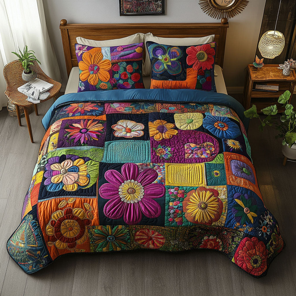 Wild Soul Quilted Bedding Set Christmas Bedding Sets Hippy Gift Ideas