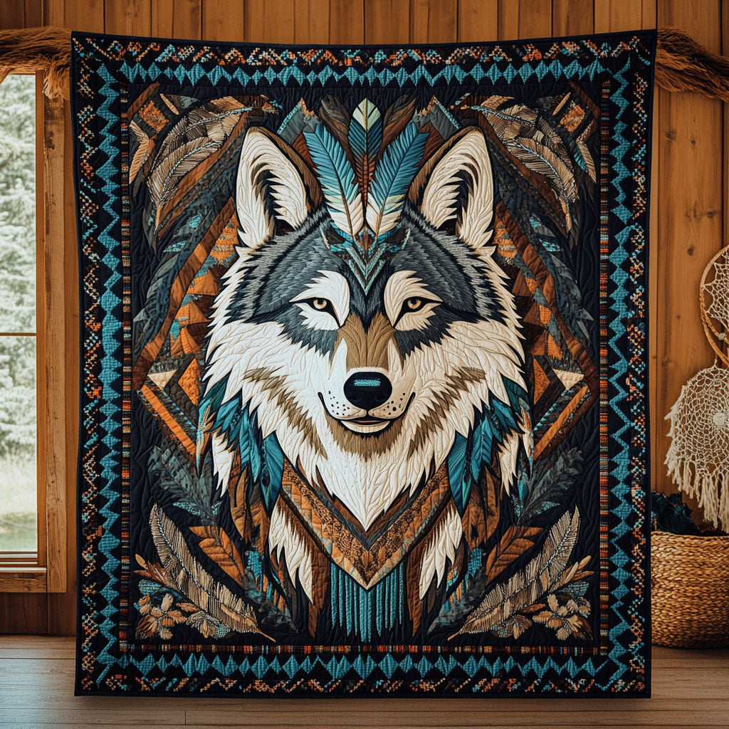 Wild Spirit Quilt Unique Quilt Blanket Gift for Special Occasions