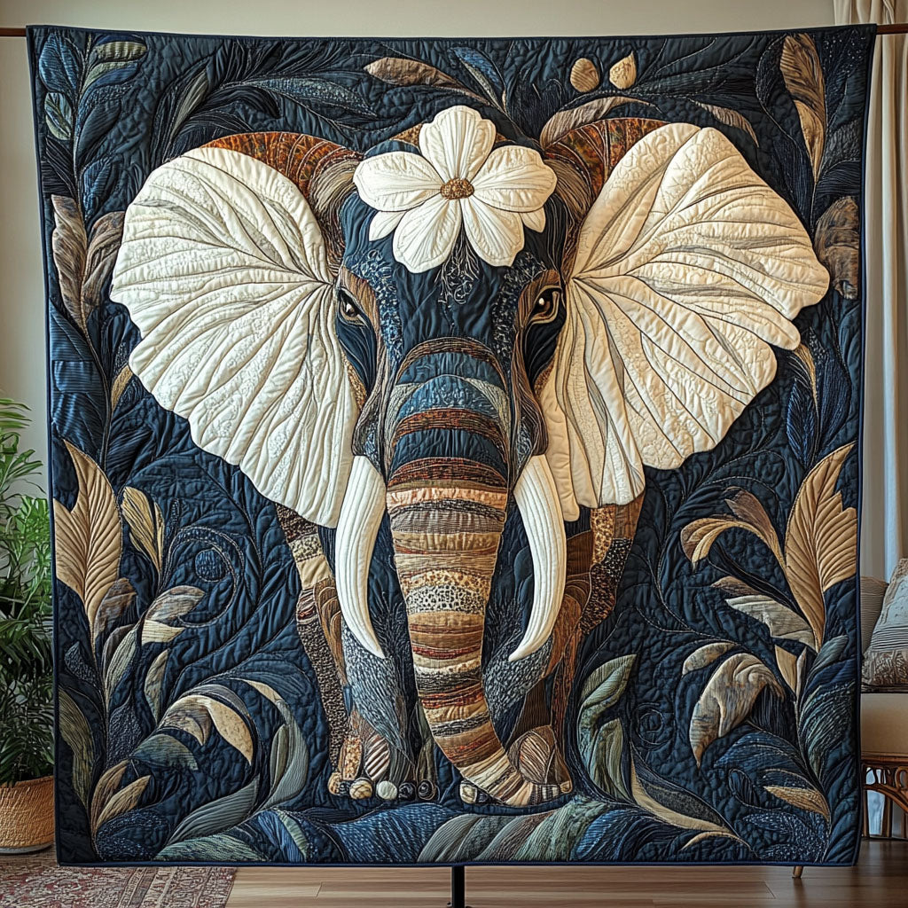 Wild Trunk Beauty Quilted Blanket Bed Christmas Decor Gifts For Old Hippies