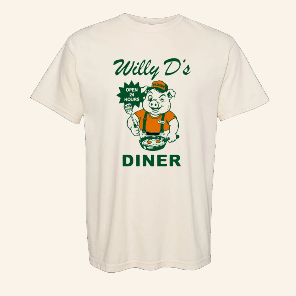Wilderado Merch Willy D's Diner T-Shirt Xmas Gifts For Friends Wilderado Merch Willy D's Diner T-Shirt Xmas Gifts For Friends