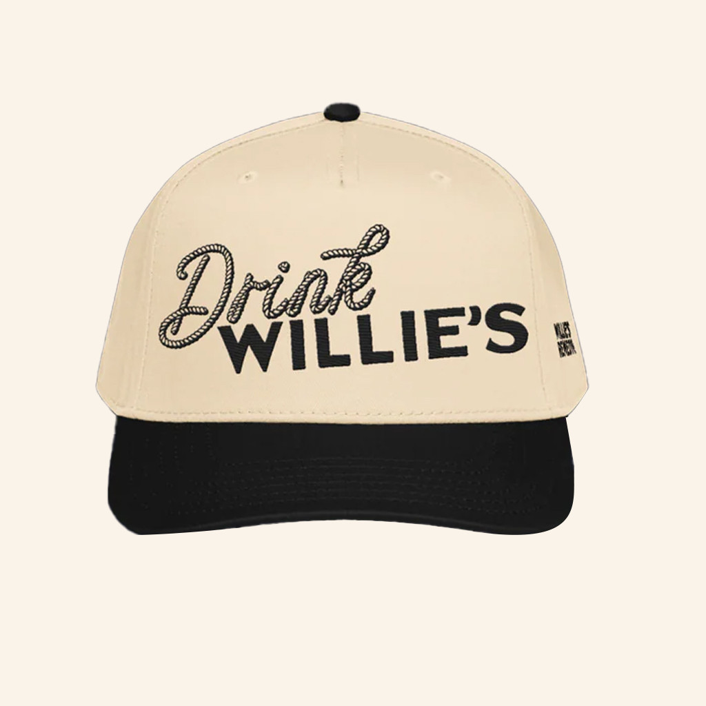 Willie's Remedy Merch Drink Willie's Embroidered Hat Gifts Ideas For Friend