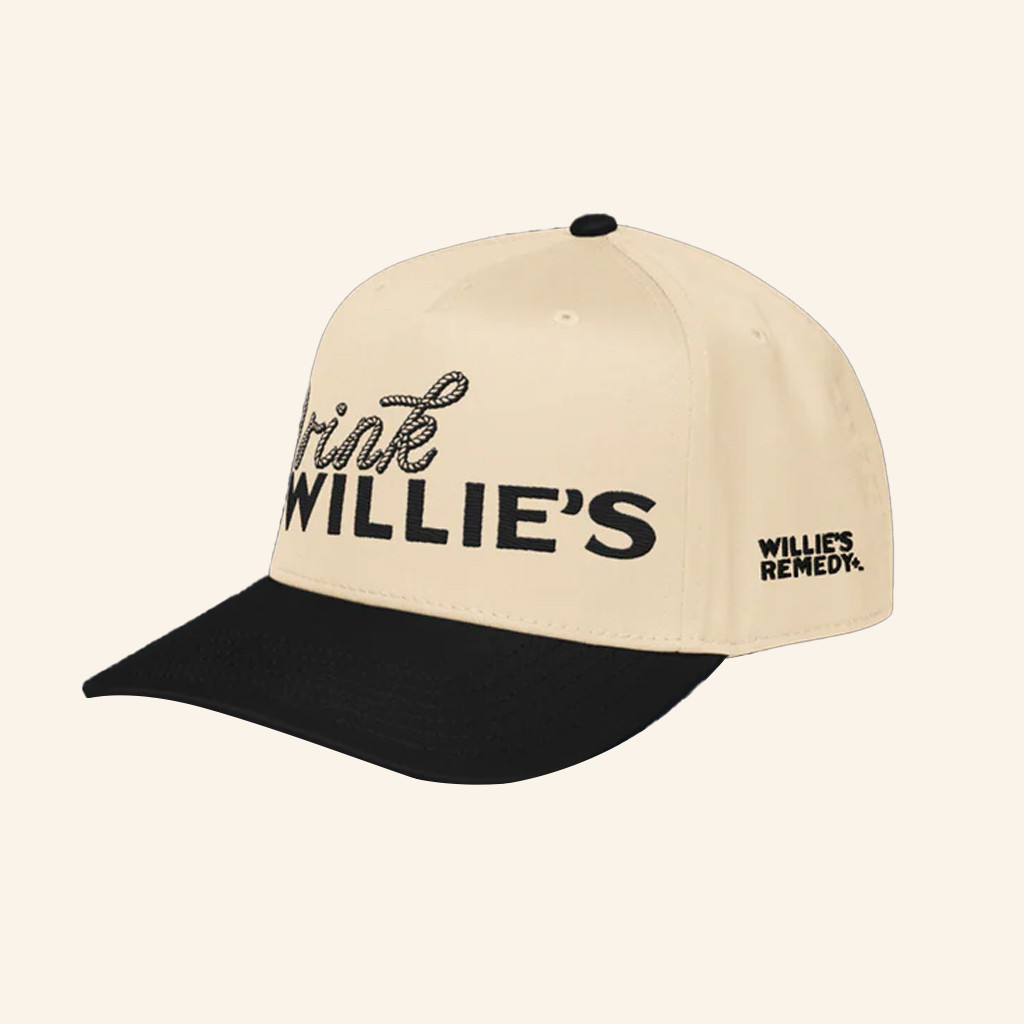 Willie's Remedy Merch Drink Willie's Embroidered Hat Gifts Ideas For Friend