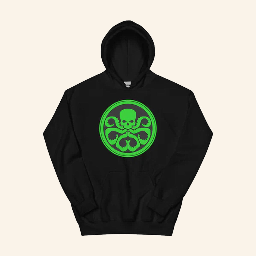 Wilsonsmerchanddesign Merch Captain Green Skull Hoodie Gifts For Dad