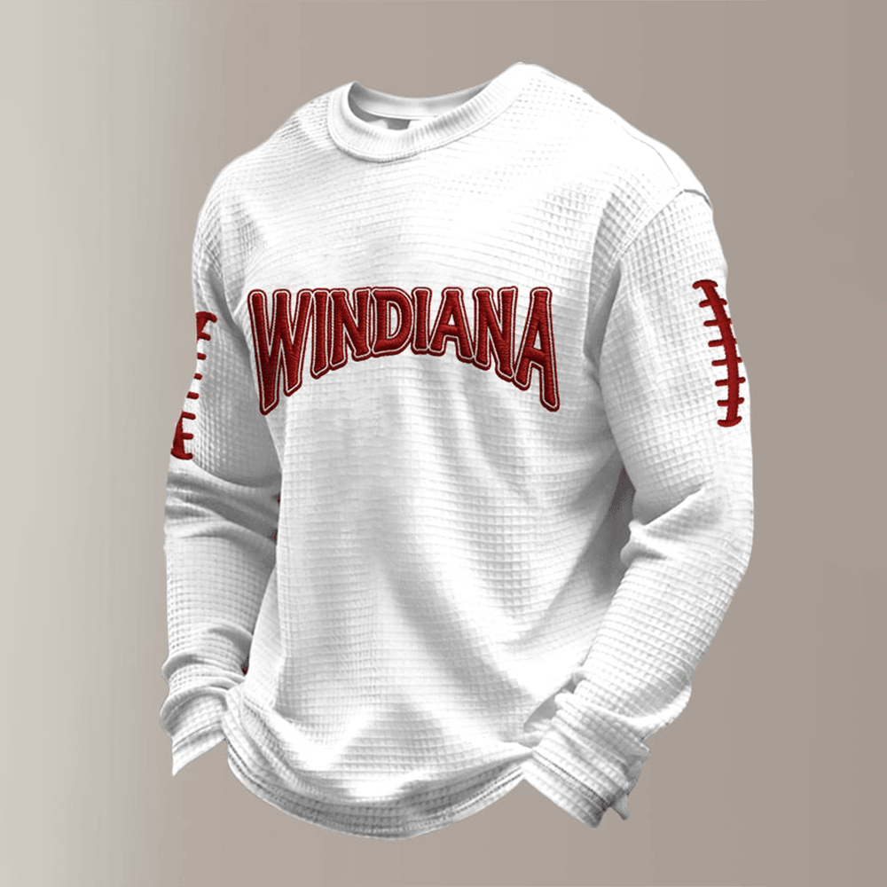 Windiana Football Long Sleeve Shirt Indiana Hoosiers Apparel Gift For Him