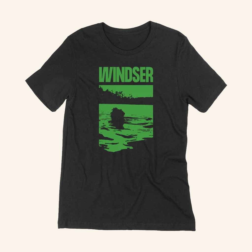 Windser Merch Trouble in Paradise Black T-Shirt Gifts For Music Lovers
