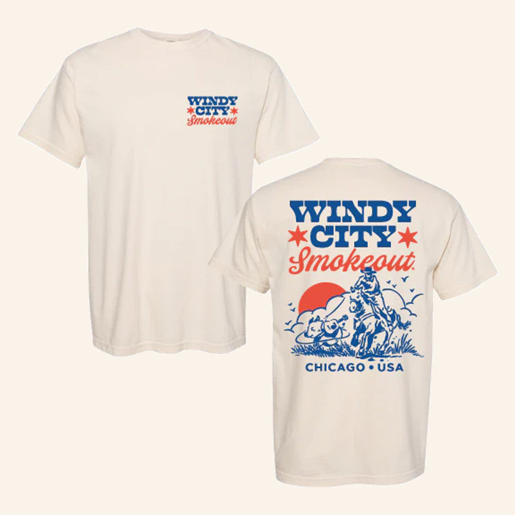 Windy City Smokeout Merch Cream Rodeo Pig Shirt Gift Ideas For Him Windy City Smokeout Merch Cream Rodeo Pig Shirt Gift Ideas For Him