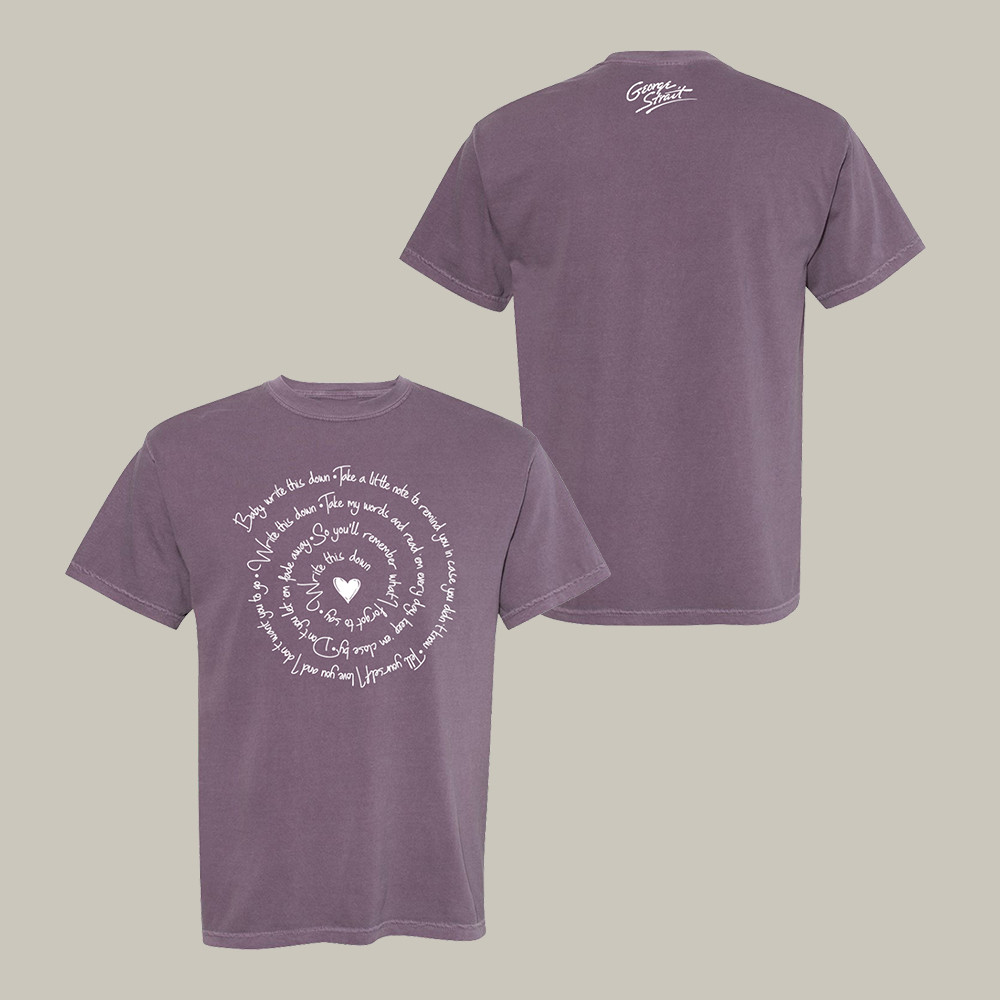 Wine Write This Down George Strait T-Shirt George Strait Music Tee Country Music Lover Gifts