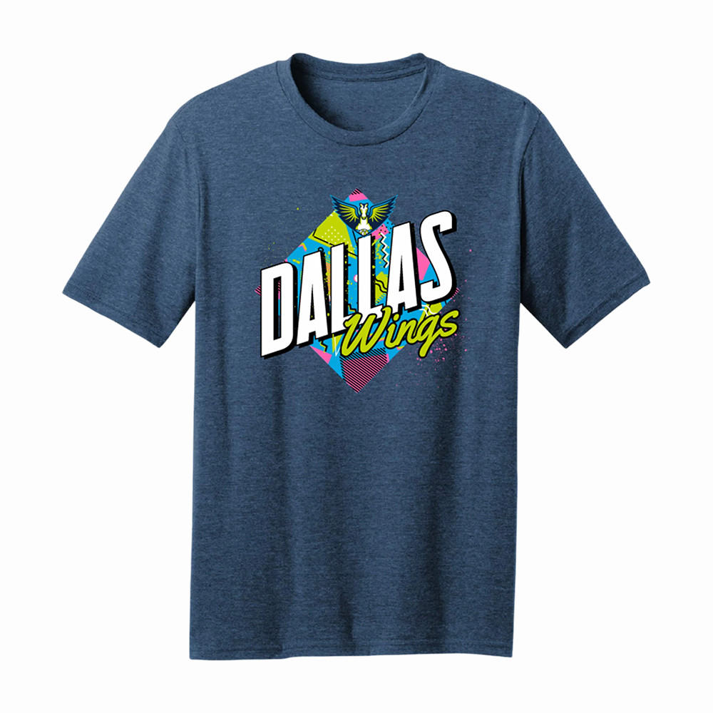 Wings 90's Retro Basketball T-Shirt 2026 WNBA Season Opener Merch Dallas Wings Lover Gifts