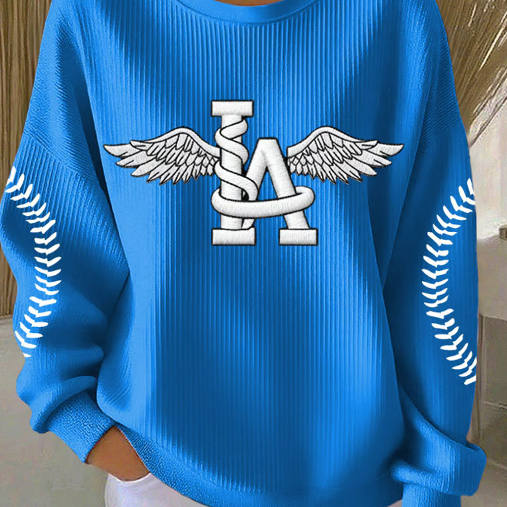 Wings LA Dodgers Back To Back Champions Sweatshirt Game Day Sweatshirt Mother Gifts