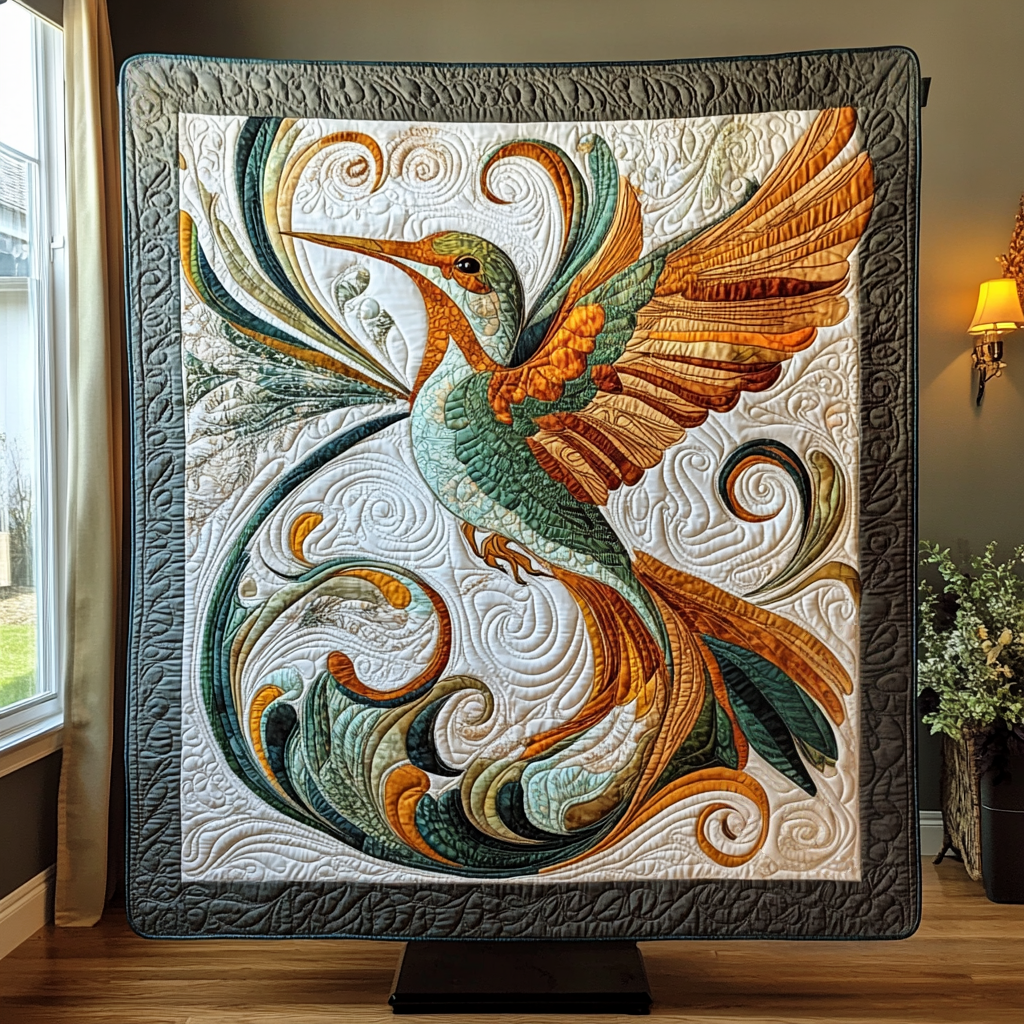 Wings of Wonder Quilted Blanket Gift Ideas For Bird Lovers