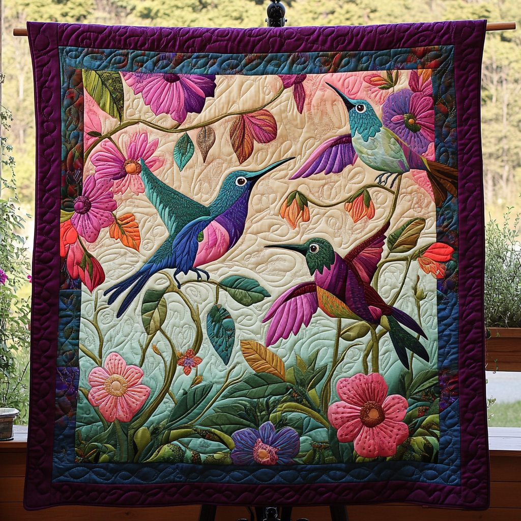 Wings of Wonder Quilted Blanket Gift Ideas For Bird Lovers
