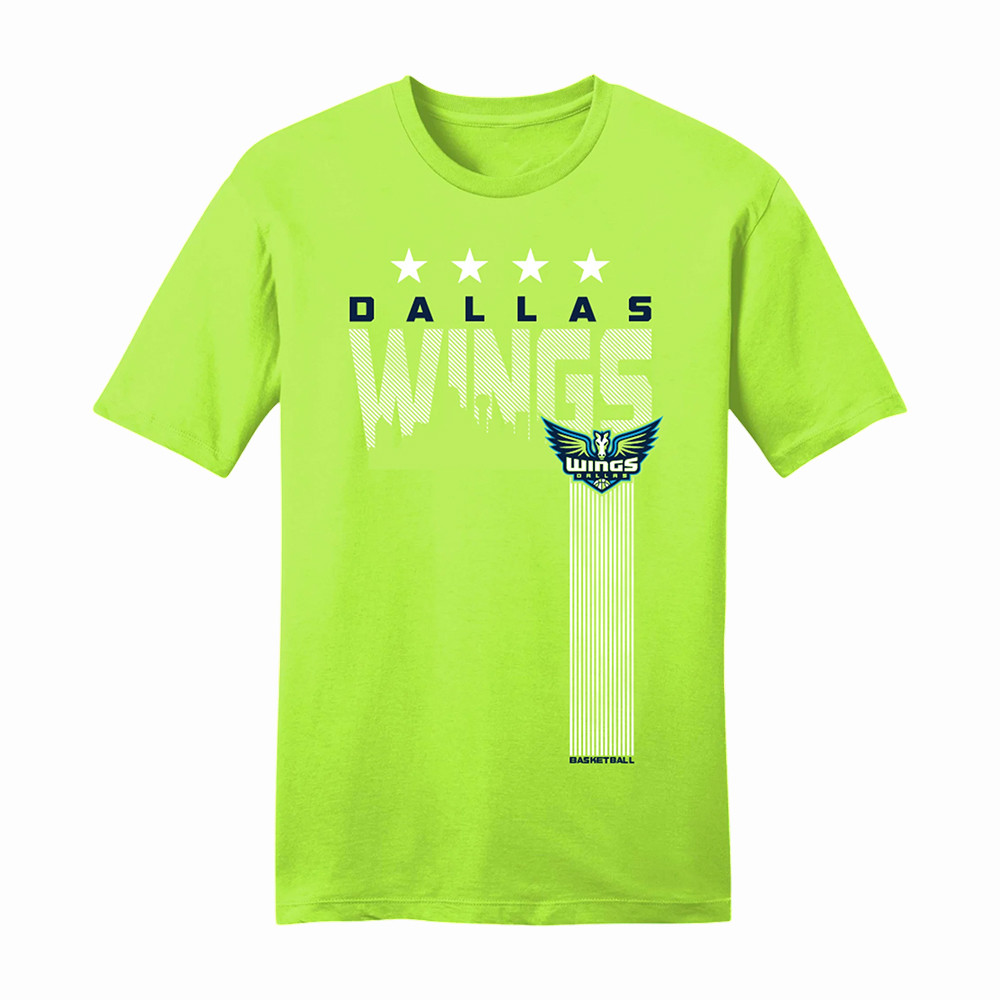 Wings Star Slide Basketball T-Shirt 2026 WNBA Season Opener Merch Great Gift For Boyfriend