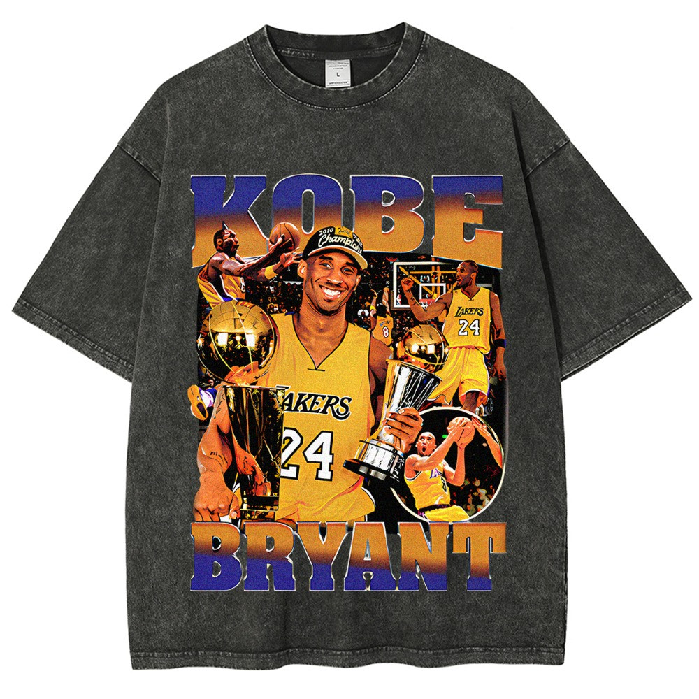 Winner Is Kobe Bryant NBA Champions Washed T-Shirt Best Gifts For Basketball Lovers
