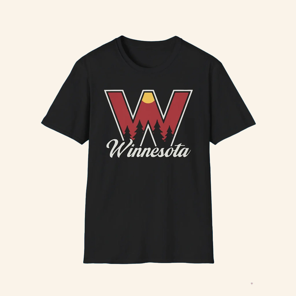 Winnesota W Hockey Shirt Presents For Hockey Lovers