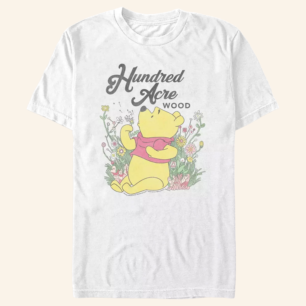 Winnie The Pooh Merch Hundred Acre Wood T-Shirt Best Gifts For Daughters