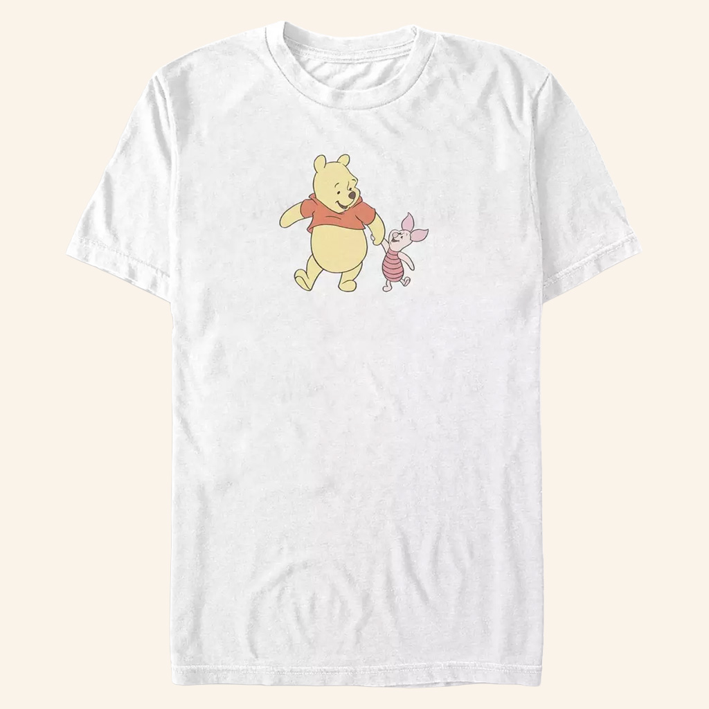 Winnie The Pooh Merch Pooh And Piglet Shirt Best Of Friends T-Shirt Gifts For Besties