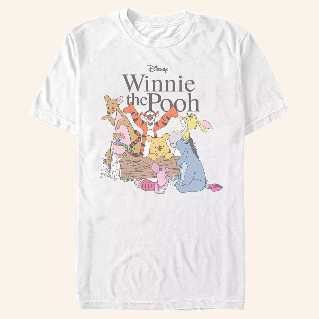 Winnie The Pooh Merch Winnie The Pooh Group T-Shirt Best Gifts For Friends