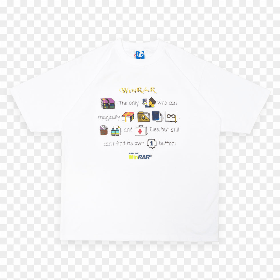 Winrar Merch Winrar Graphic Rebus T-Shirt Father's Day Gifts Winrar Merch Winrar Graphic Rebus T-Shirt Father's Day Gifts