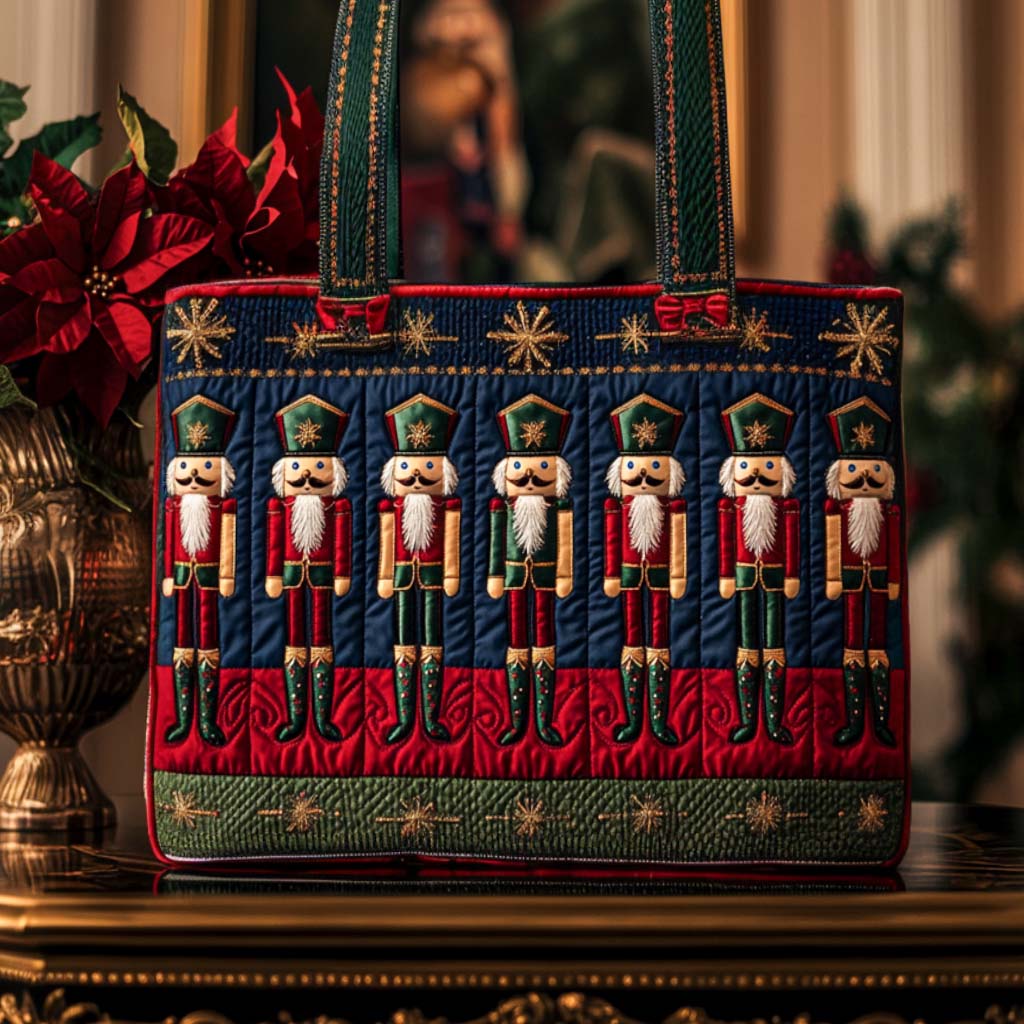 Winter Bless Quilted Tote Bag Suggestions For Family Christmas Gifts