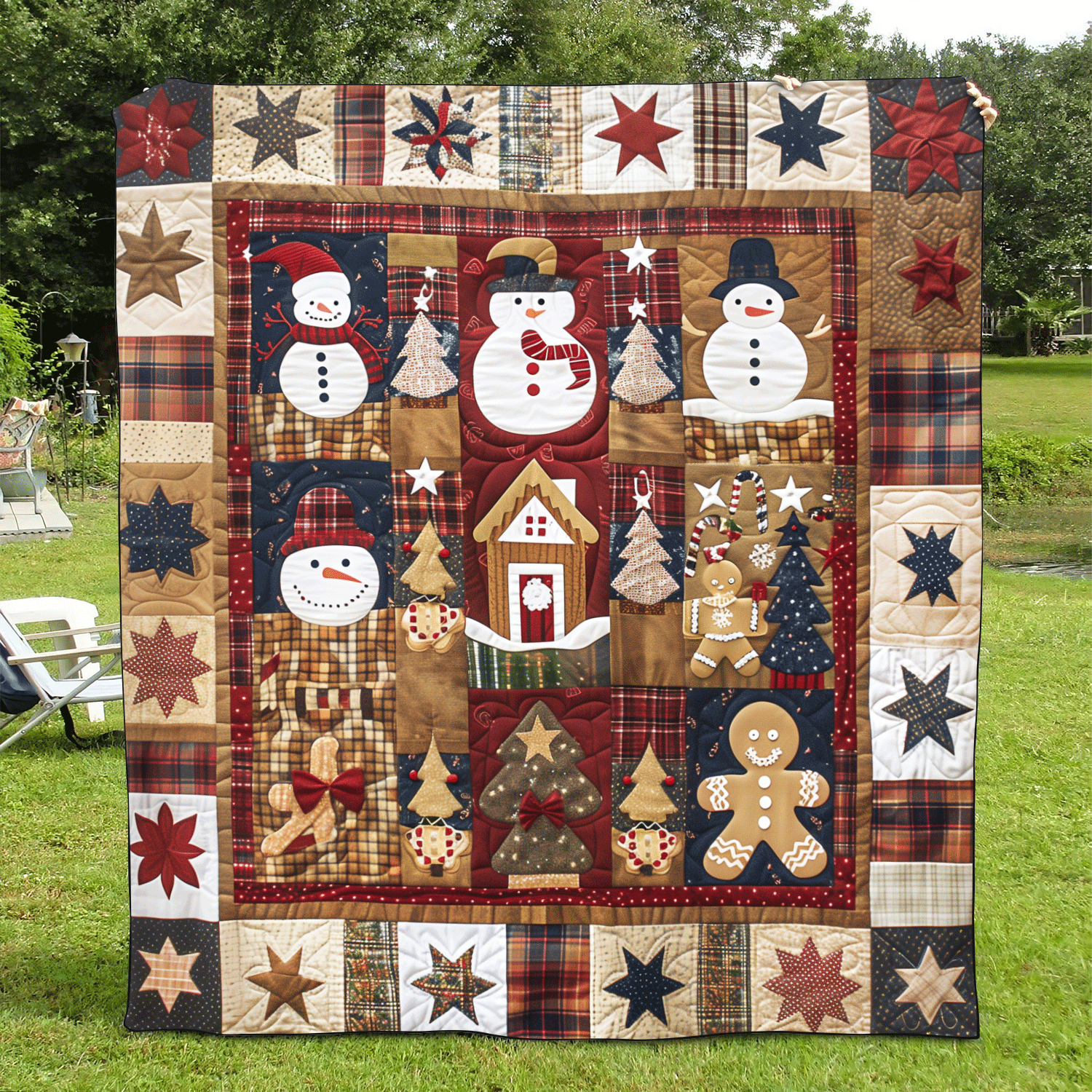 Winter Bliss Quilted Blanket Xmas Gifts For Men