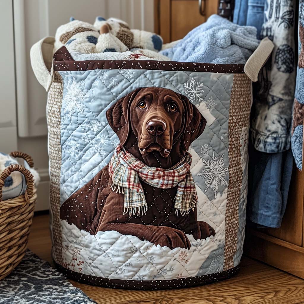 Winter Buddy Quilted Laundry Basket Great Idea For New Home