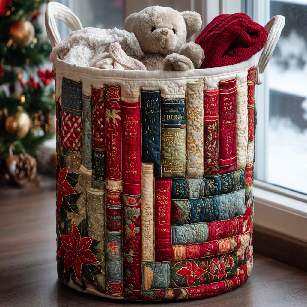 Winter Classics Quilted Laundry Basket Must-Have Laundry Essential