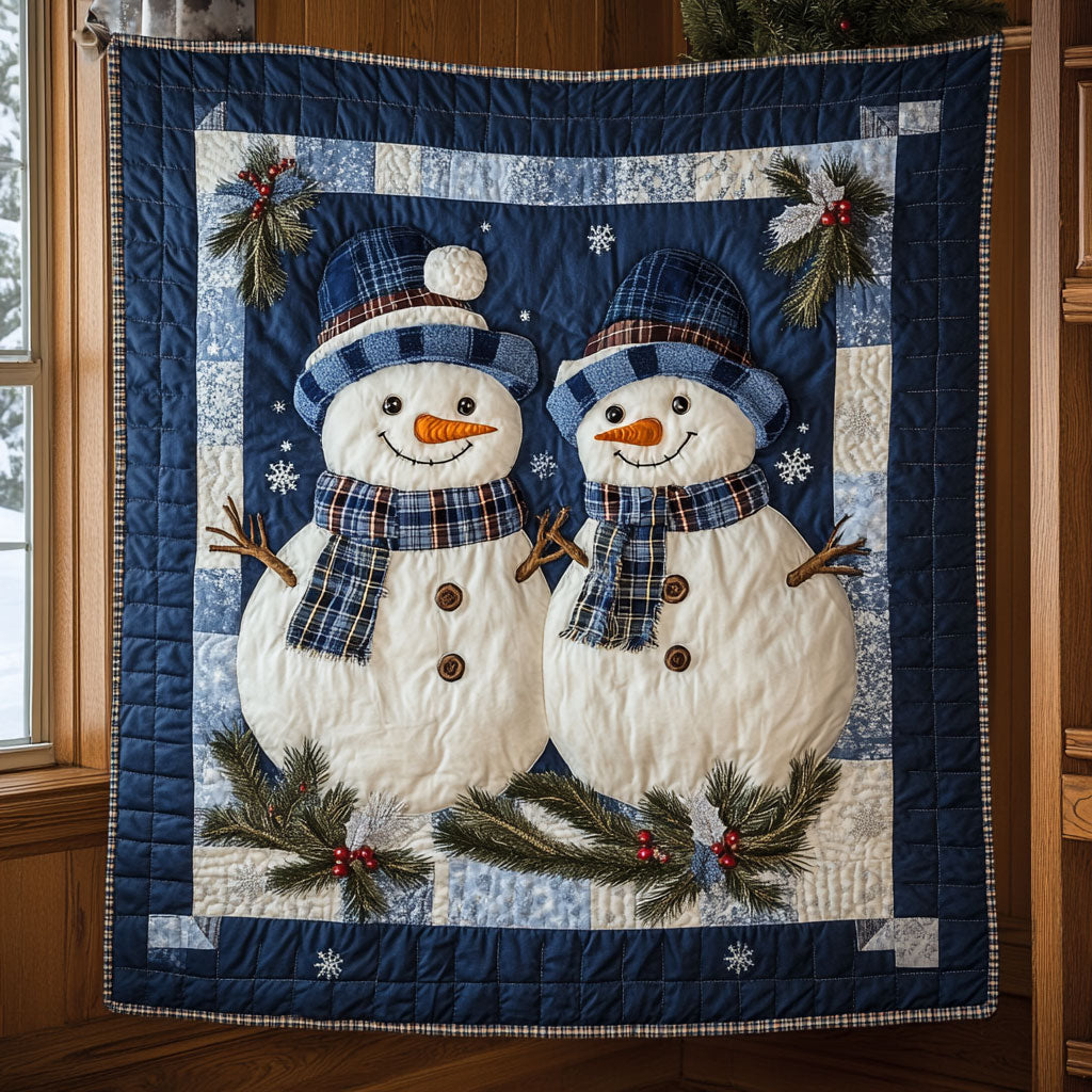 Winter Duo Quilt Beautiful Quilt Blanket Gift for Cozy Living