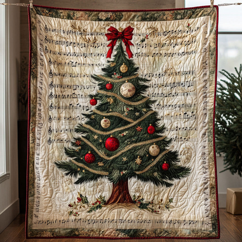 Winter Garland Quilt Cozy Quilt Blanket for Winter Relaxation