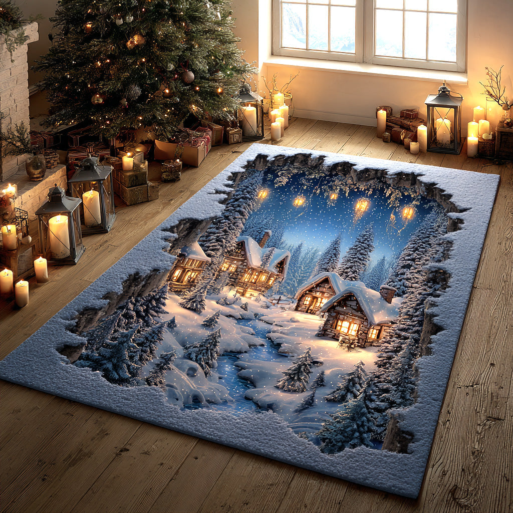 Winter Glow Lane Area Rug Entryway Decor Christmas Gift Ideas For Son In Law