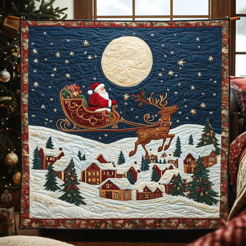 Winter Glow Quilt Blanket Queen Size Blanket Secret Santa Gifts For Her